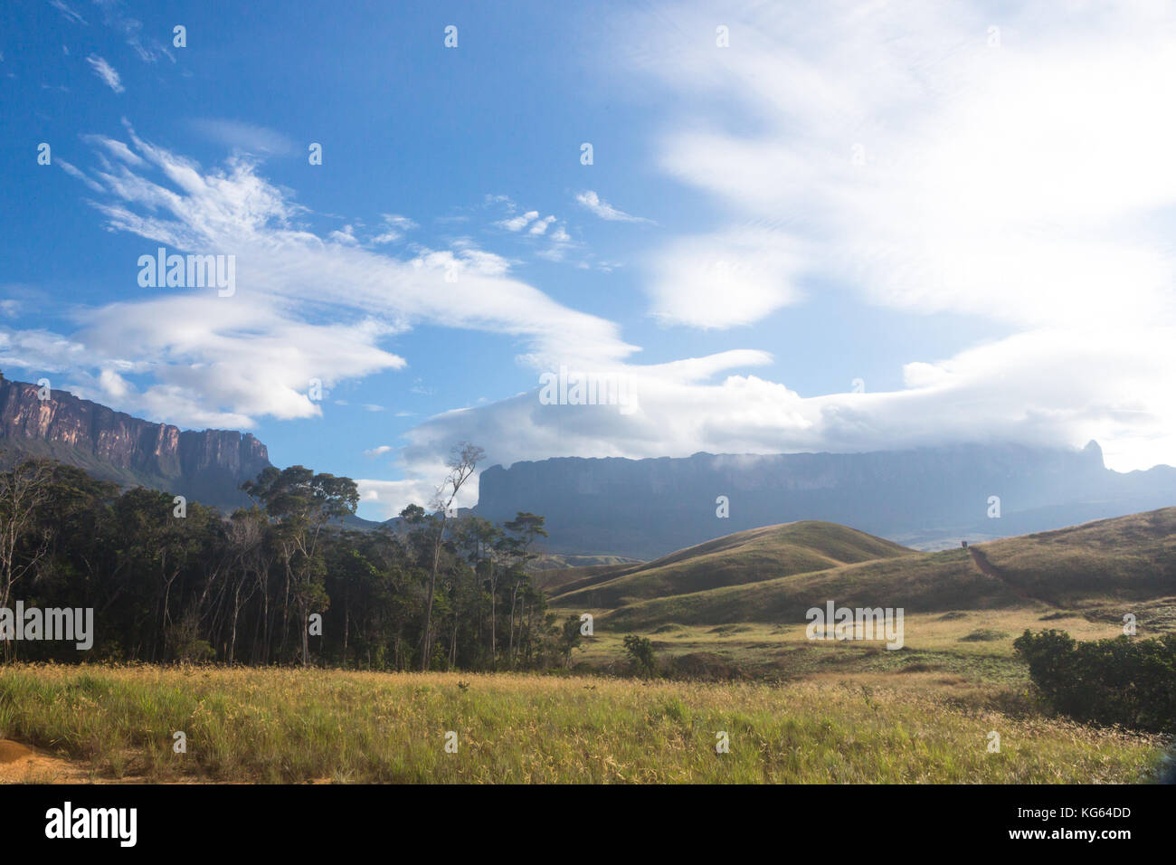 Trekking Mont Roraima Venezuela Amérique du Sud. Banque D'Images