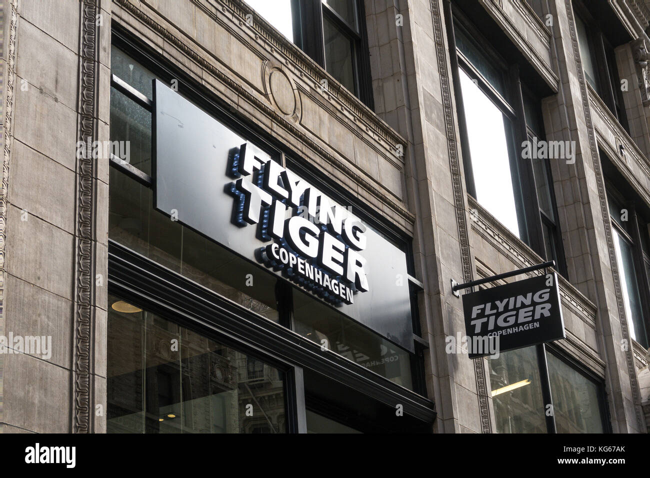 Flying Tiger Copenhagen Store au 920 Broadway, New York, États-Unis Banque D'Images