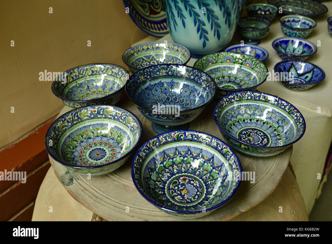 ,Culturel,Ouzbek Ouzbékistan Tachkent,Asie,,Architecture,Monument,Royaume,URSS soviétique,,Russie,Rishkent Fergena,Mosquée,Vallée, le plus ancien Coran,Relegious,Prière Banque D'Images