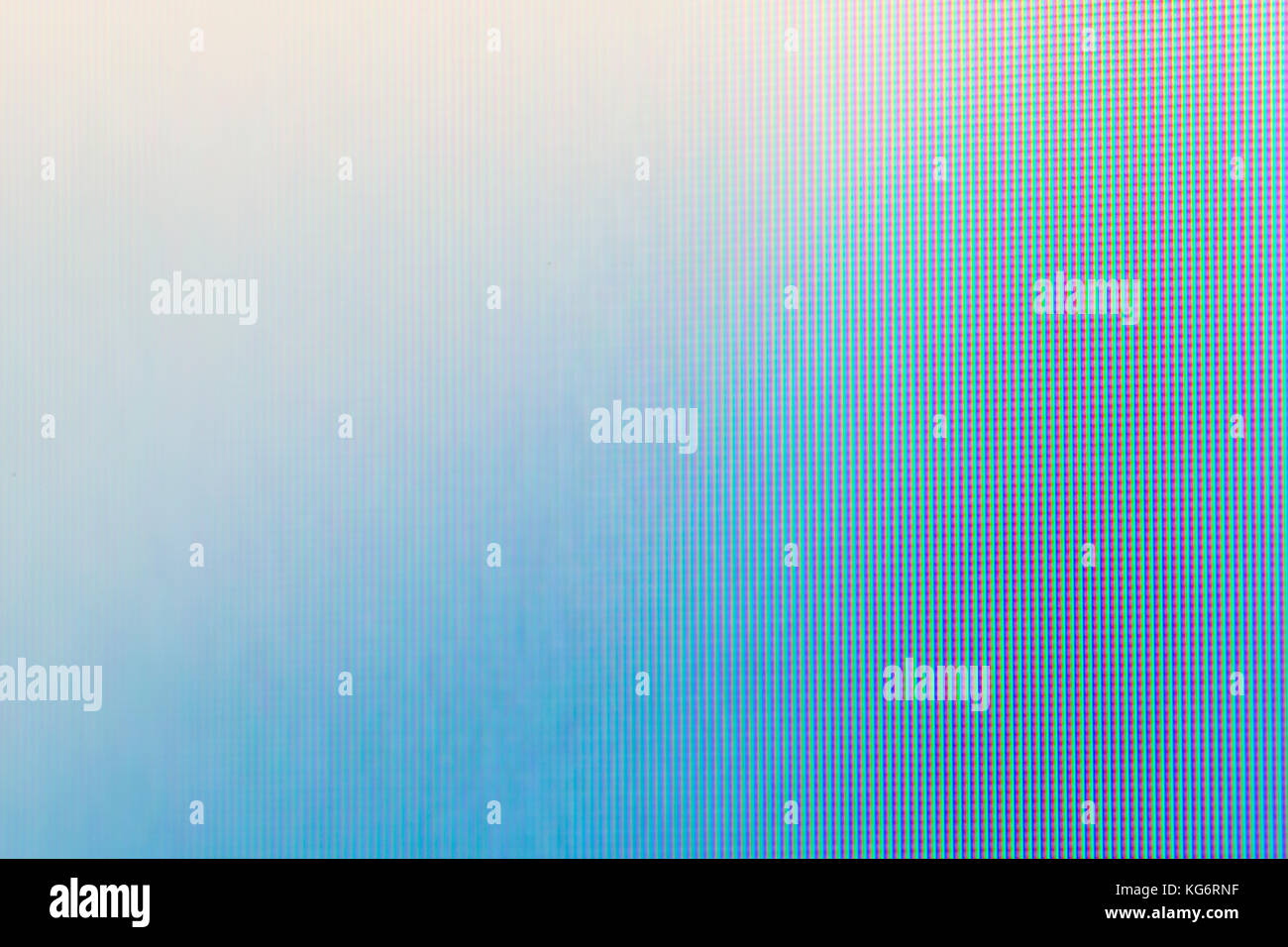 Résumé fond bleu - macro shot d'une télévision à écran LCD pixels Banque D'Images