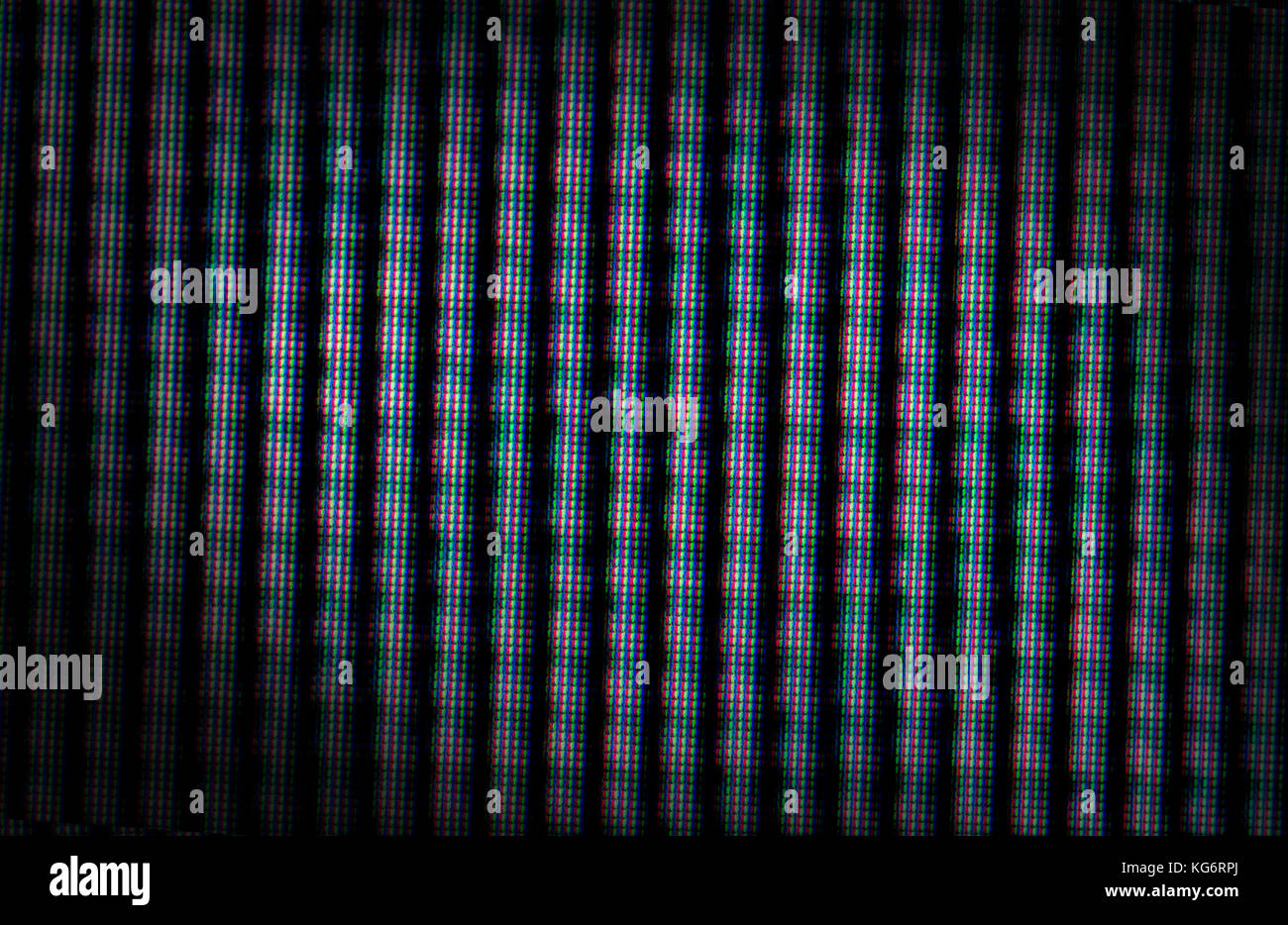 Résumé fond - macro shot d'une télévision à écran LCD pixels Banque D'Images