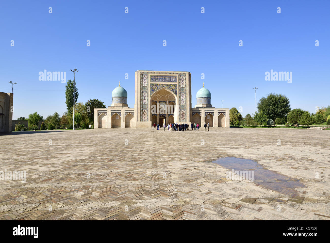 ,Culturel,Ouzbek Ouzbékistan Tachkent,Asie,,Architecture,Monument,Royaume,URSS soviétique,,Russie,Rishkent Fergena,Mosquée,Vallée, le plus ancien Coran,Relegious,Prière Banque D'Images