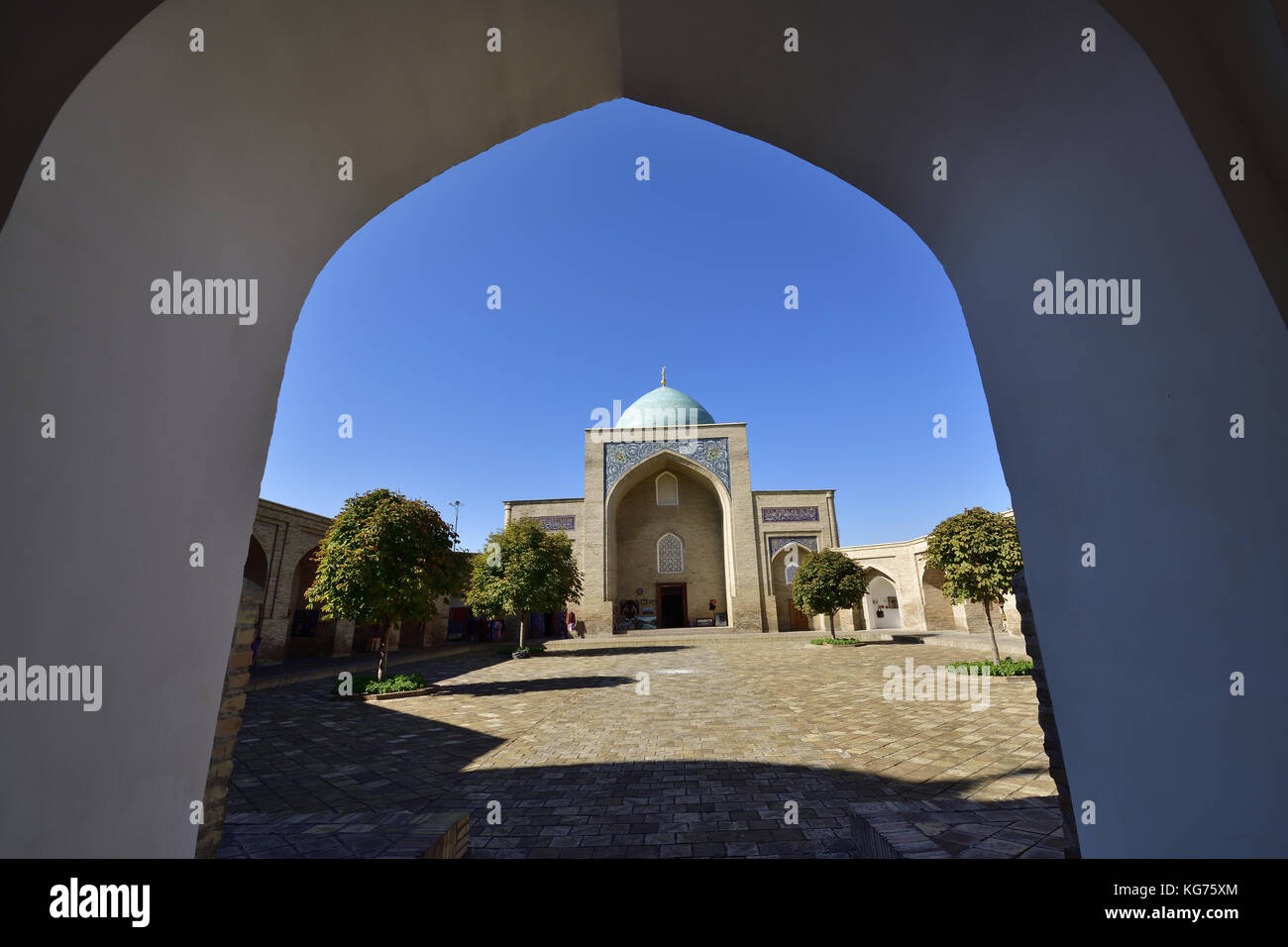 ,Culturel,Ouzbek Ouzbékistan Tachkent,Asie,,Architecture,Monument,Royaume,URSS soviétique,,Russie,Rishkent Fergena,Mosquée,Vallée, le plus ancien Coran,Relegious,Prière Banque D'Images