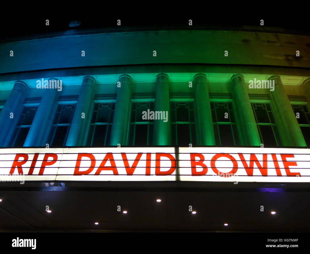 David Bowie Tribute - 75015 Paris Banque D'Images