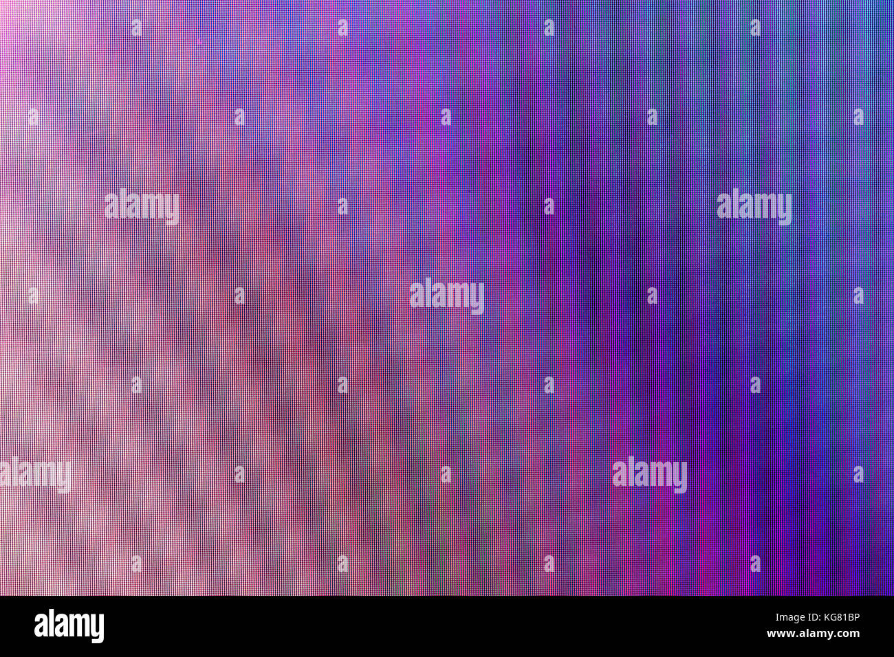 Résumé fond - macro shot d'une télévision à écran LCD pixels Banque D'Images