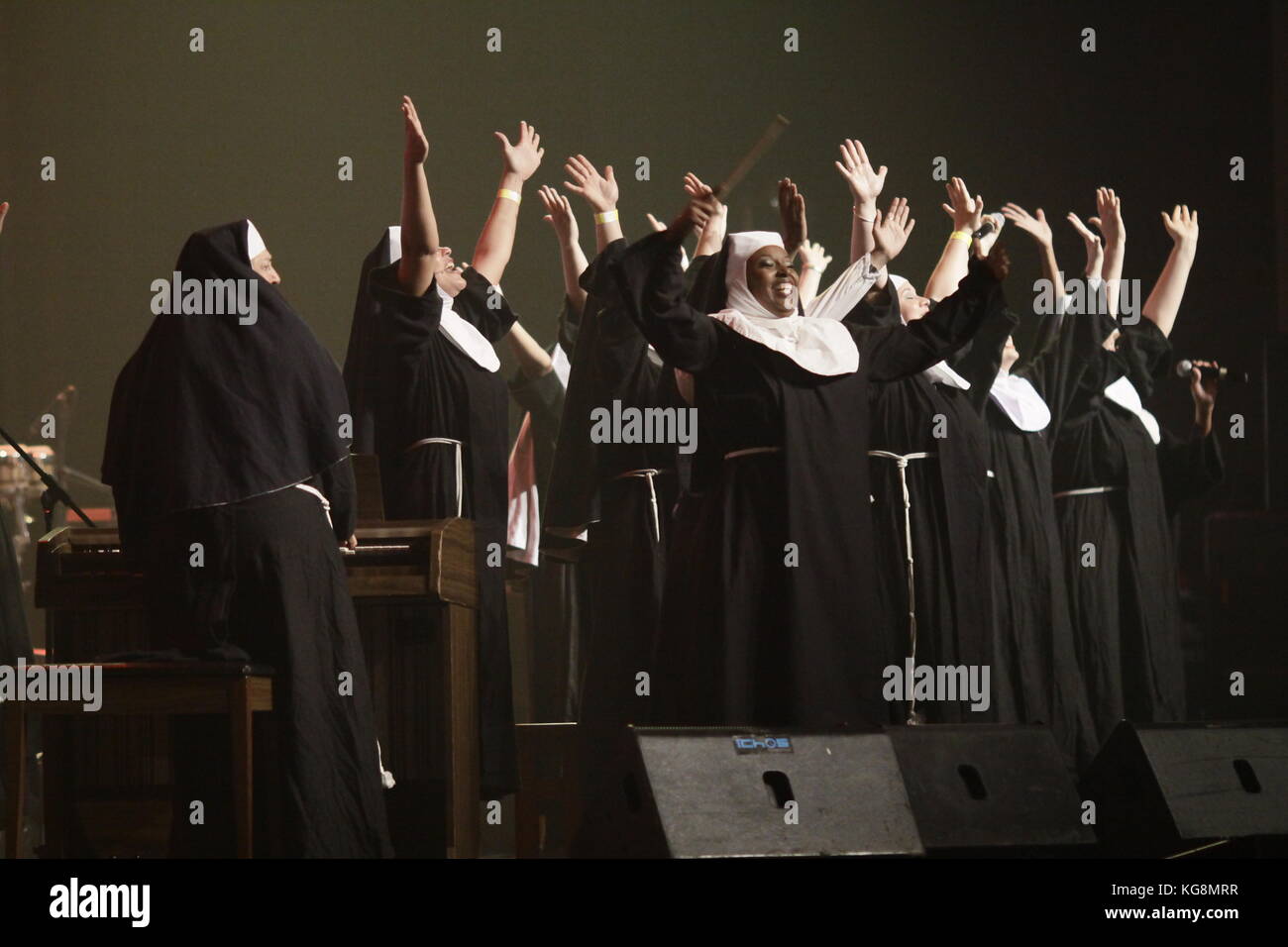 Sister Act est un film de comédie américain de 1992 Banque D'Images