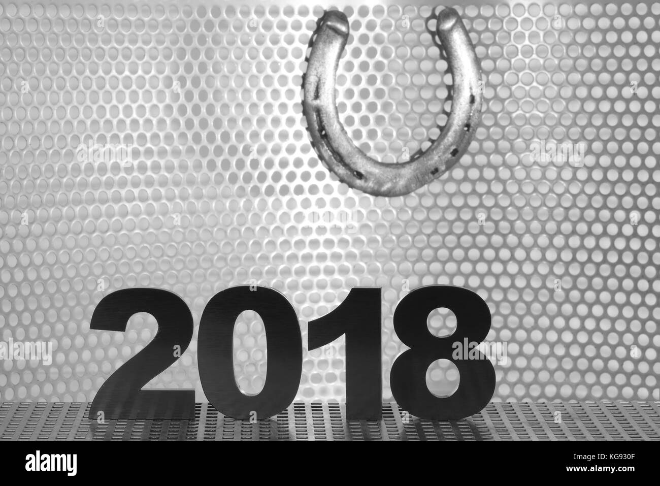 Bonne année 2018 Banque D'Images