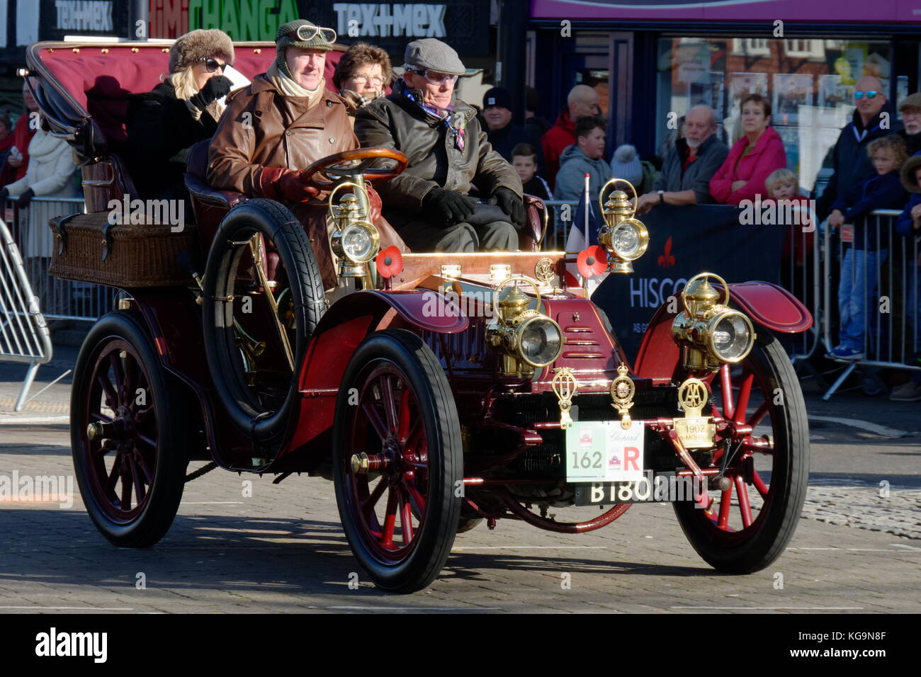 121e Londres à Brighton Veteran Car Run annuel - 1902 - Mors - B1801 Banque D'Images