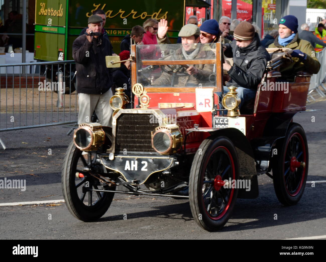 121e Londres à Brighton Veteran Car Run annuel - 1903 - Gladiator - AH 2 Banque D'Images