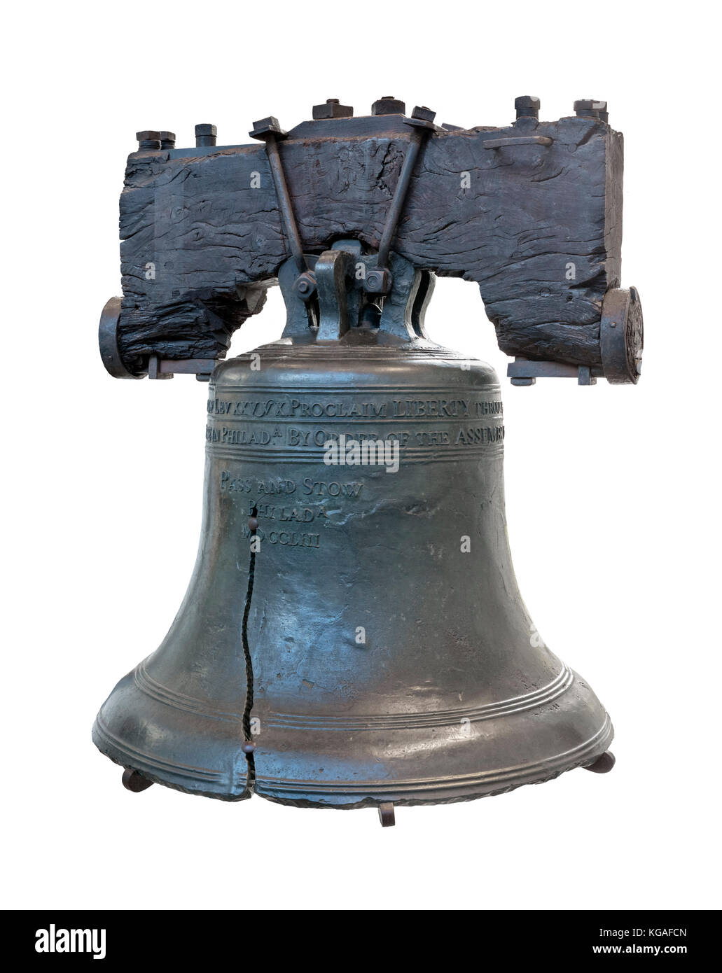 Liberty Bell, Independence National Historic Park, Philadelphie, Pennsylvanie, USA Banque D'Images