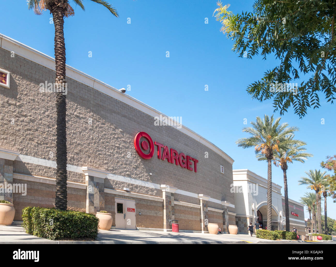 Magasin Target Visalia en Californie. Packwood Creek Shopping Center. Banque D'Images