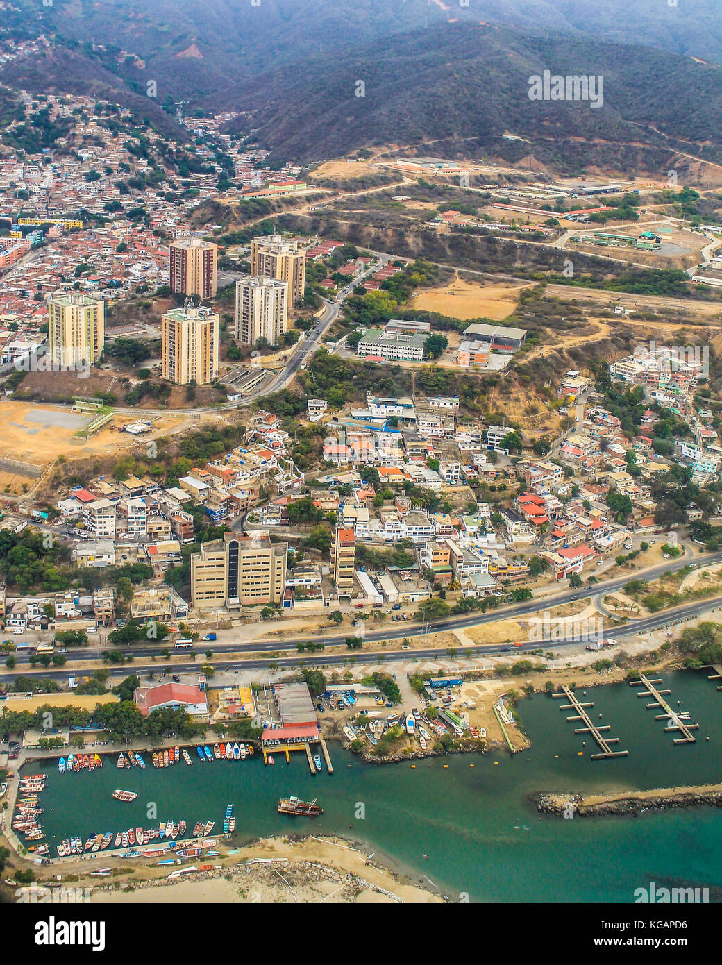 Caracas - Venezuela haut de la Banque D'Images