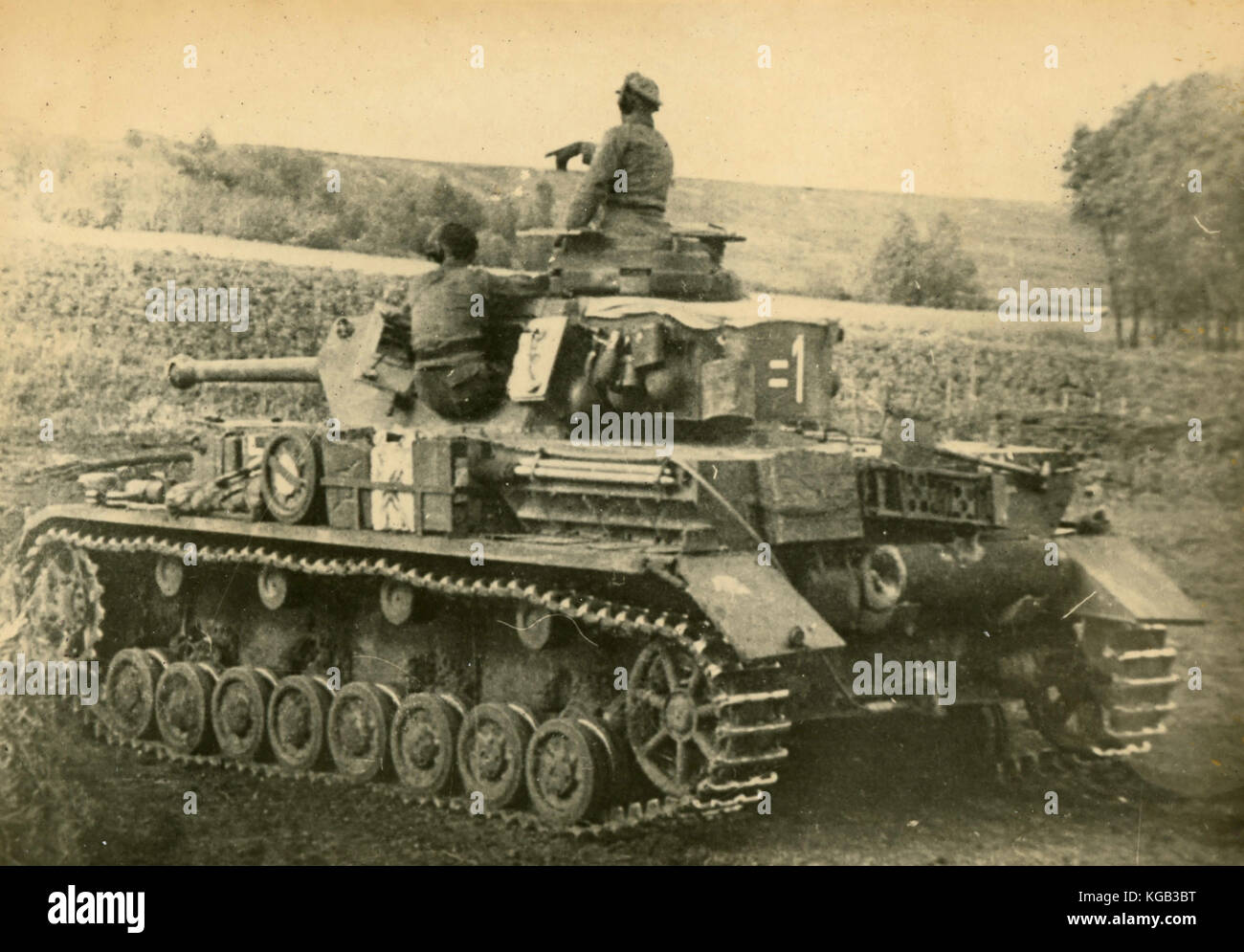 German tank de la II Guerre mondiale Banque D'Images