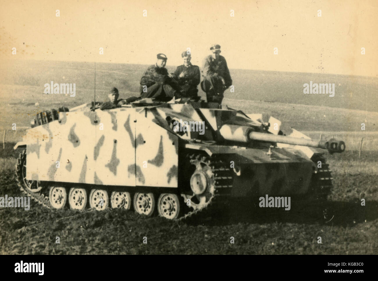 German tank de la II Guerre mondiale Banque D'Images