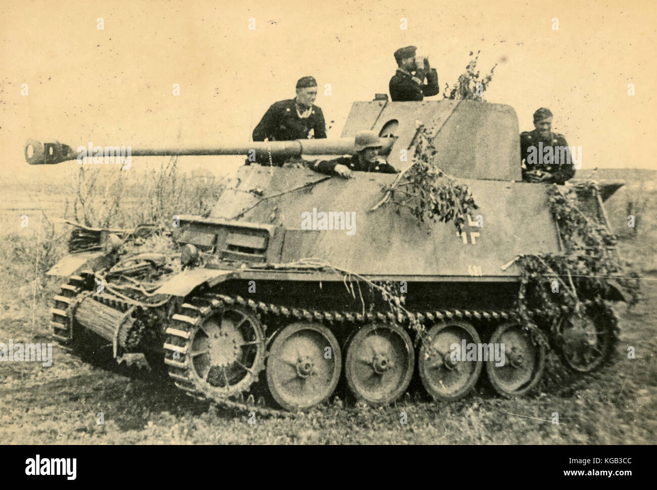 German tank de la II Guerre mondiale Banque D'Images