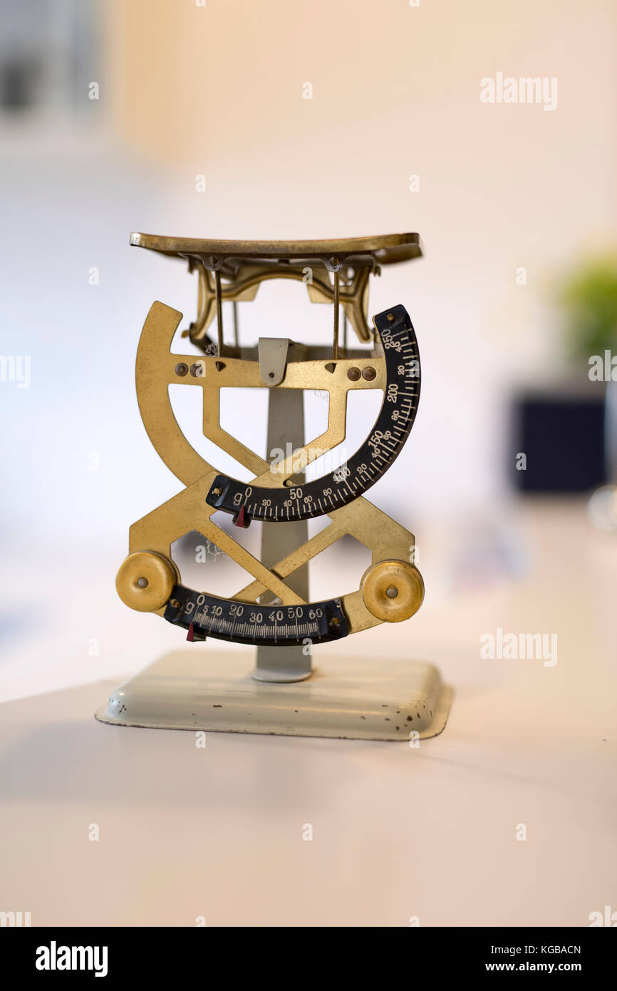 Échelle avec une lettre Banque D'Images