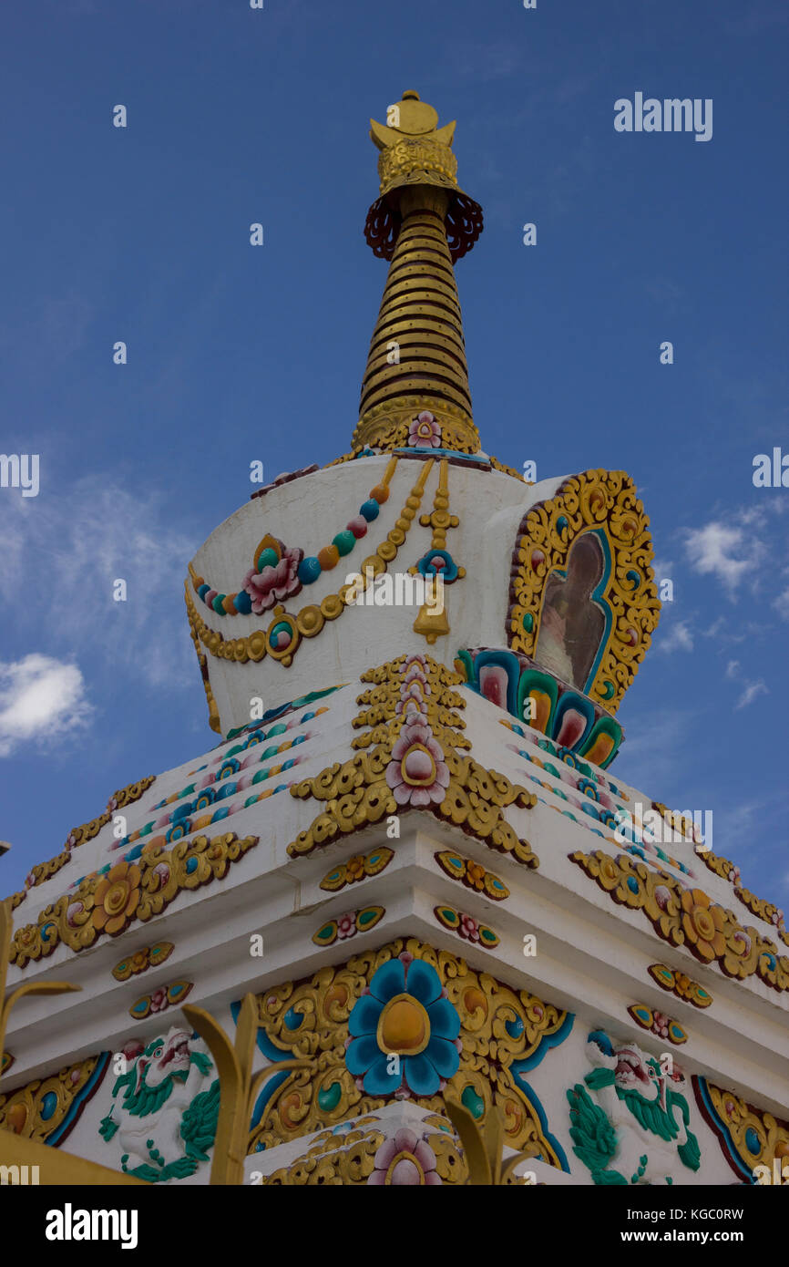 Thikse Monastery, Leh, Ladakh Banque D'Images