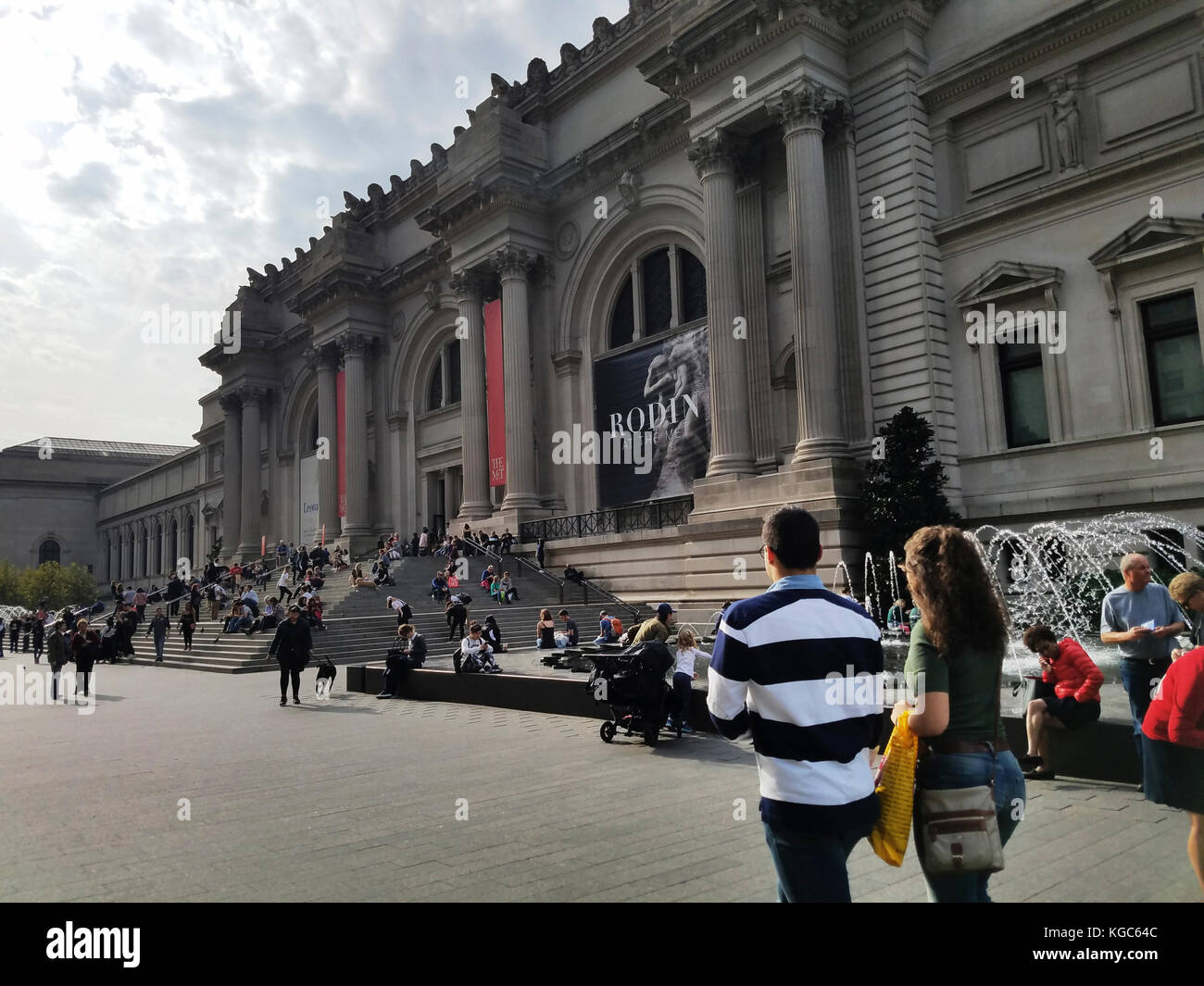 Le Metropolitan Museum of Art, New York City Banque D'Images