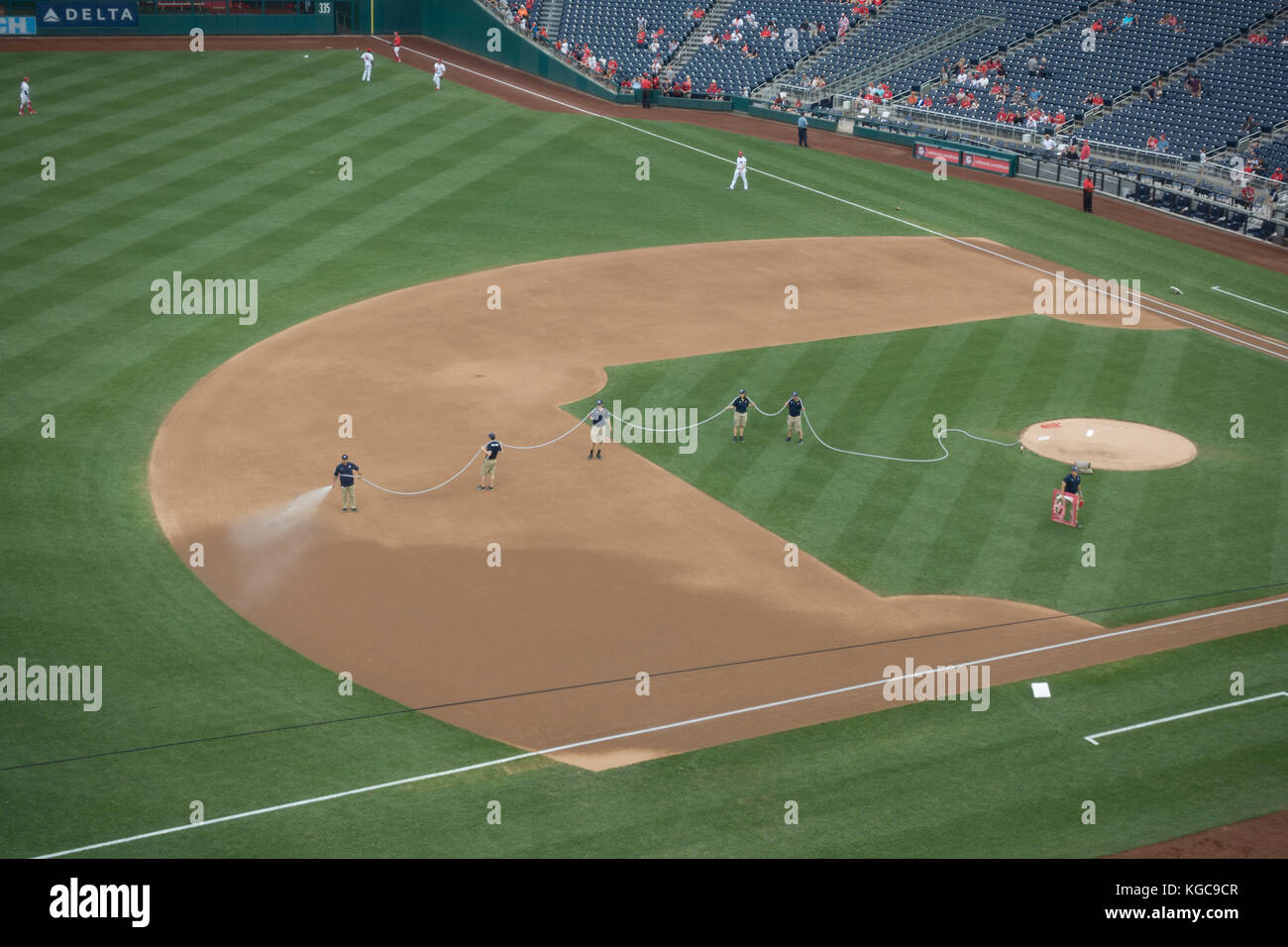 Ressortissants étrangers Park, stade des Nationals de Washington, Washington DC, United States. Banque D'Images