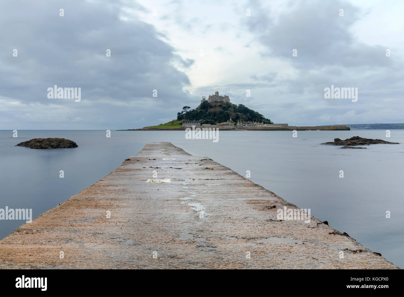 St Michael's Mount, Marazion, Cornwall, Angleterre, Royaume-Uni Banque D'Images