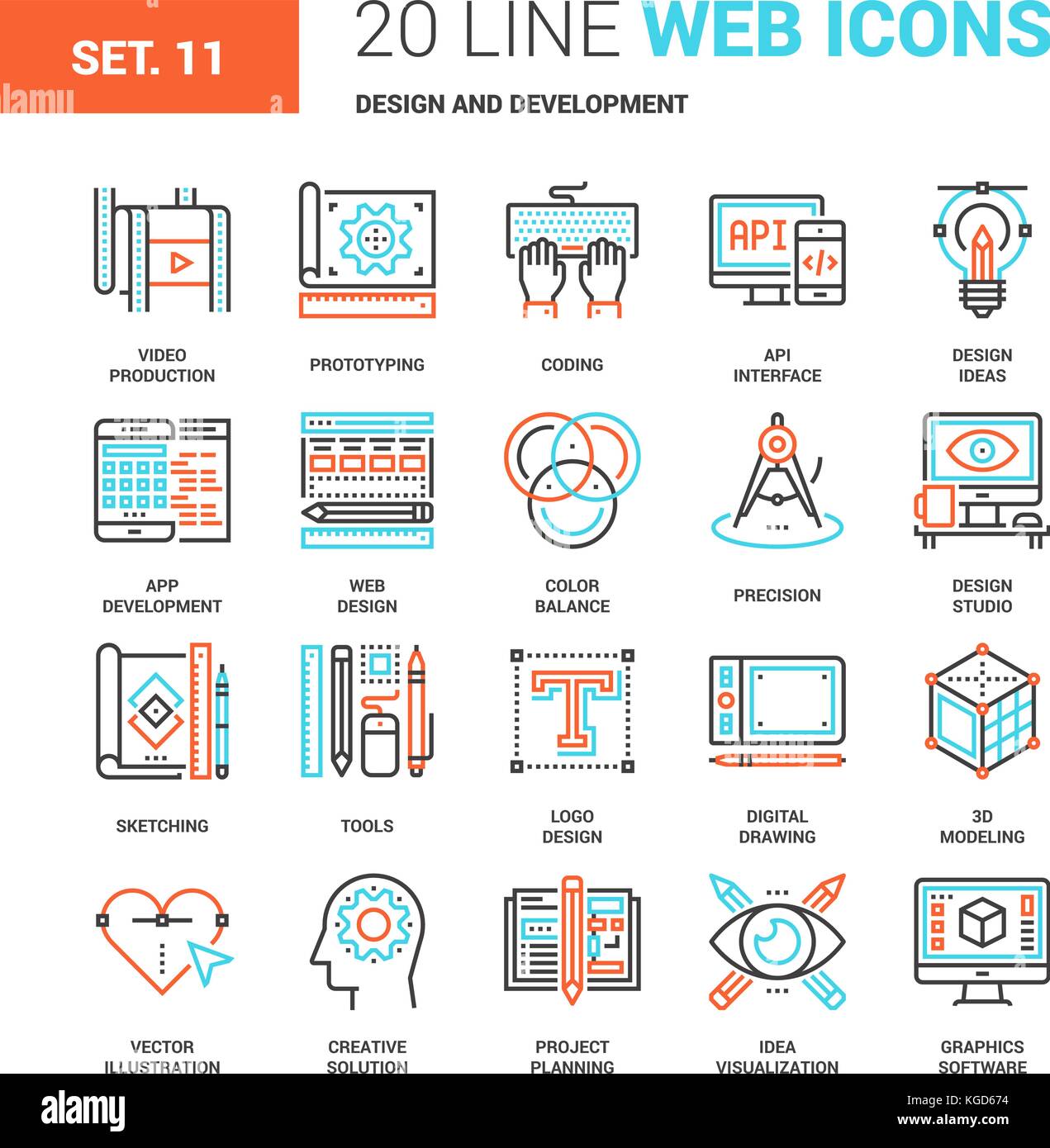 La réécriture et le développement Illustration de Vecteur