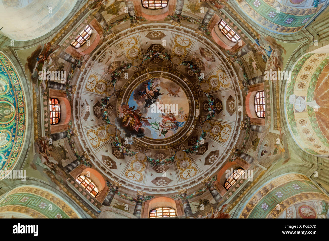 Basilique de San Vitale Banque D'Images