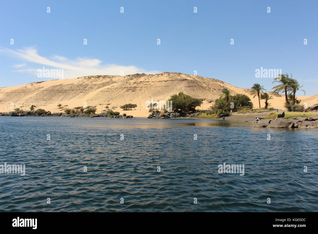 Le Nil, Égypte Banque D'Images
