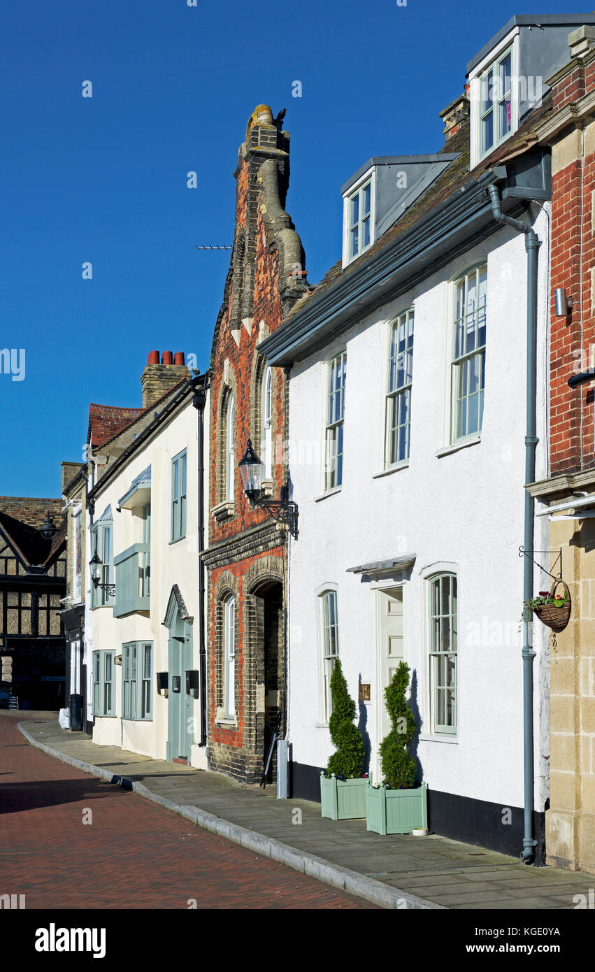 Le quai, St Ives Cambridgeshire, Angleterre, Royaume-Uni Banque D'Images
