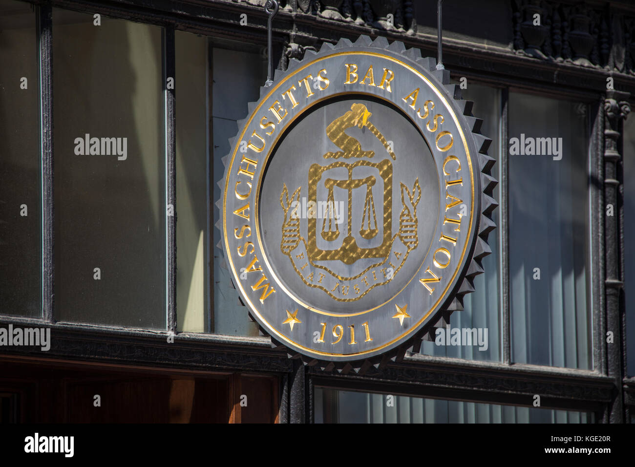 Le Massachusetts Bar Association, Boston, Massachusetts, USA Banque D'Images