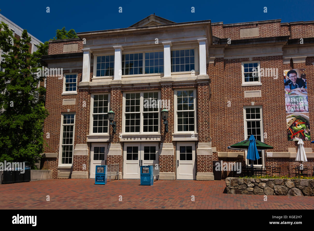 Lenoir hall à l'université de Caroline du Nord à Chapel Hill de Chapel Hill, Caroline du Nord. Construit en 1939. Banque D'Images Lenoir hall à l'université de Caroline du Nord à Chapel Hill de Chapel Hill, Caroline du Nord. Construit en 1939. Banque D'Images