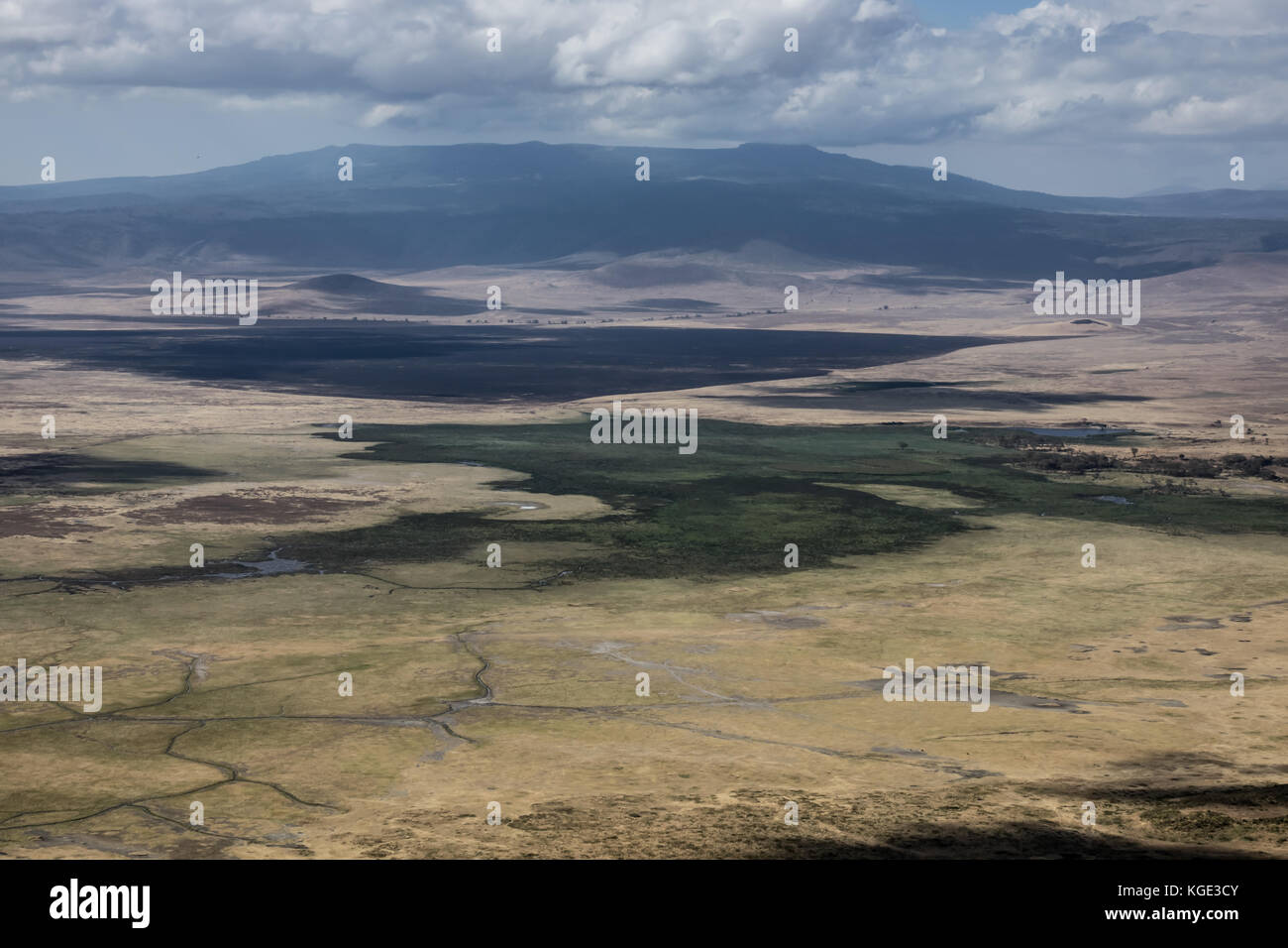 Ngoro Ngoro, TANZANIE un volcan en éruption 2,5 millions d'années — free download