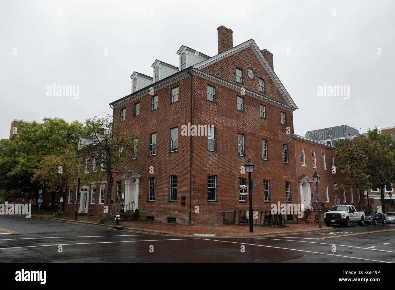 Gadsby's Tavern Museum in Alexandria, Virginia, United States. Banque D'Images