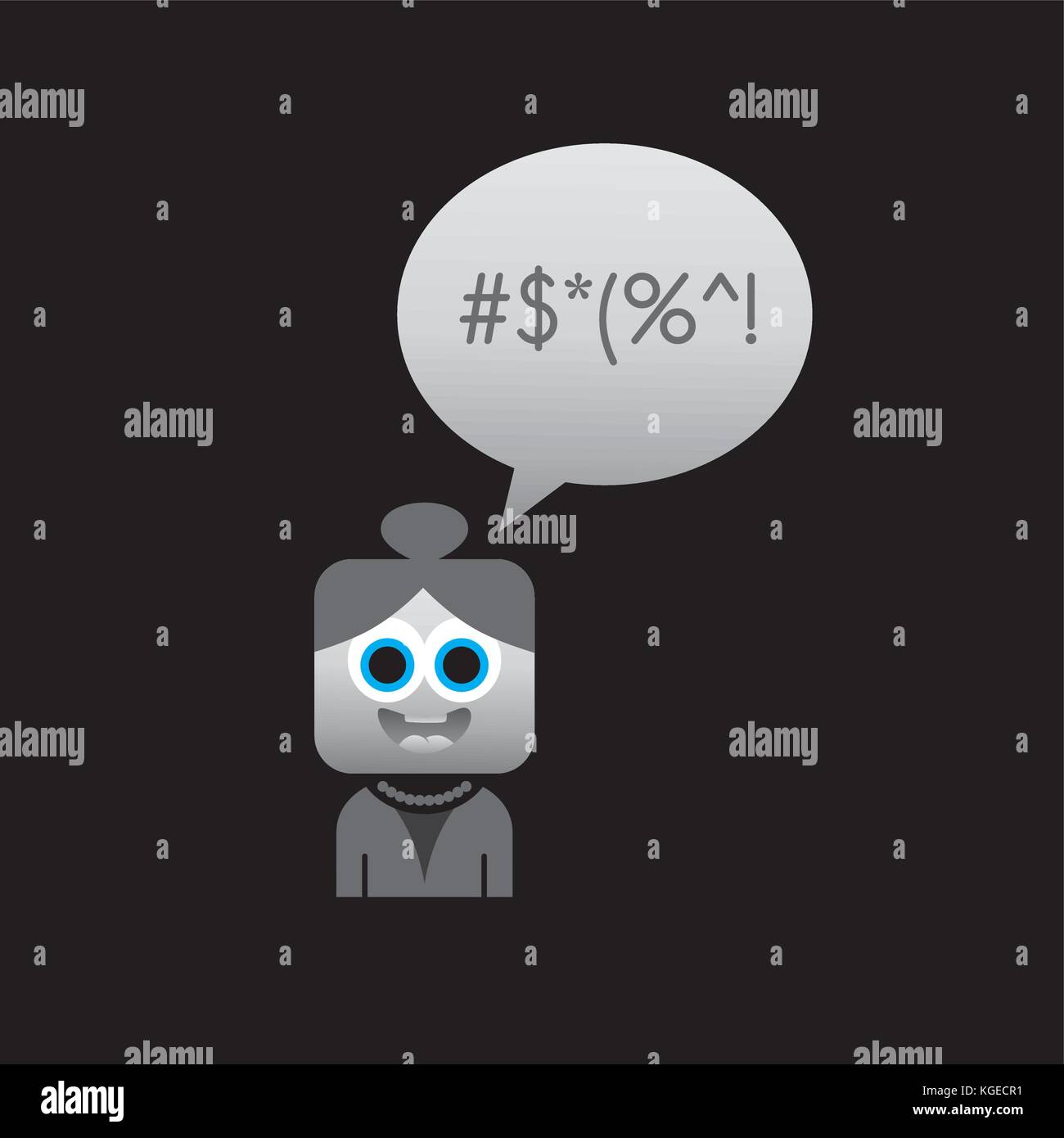 L'icône photo portrait avatar vector graphic art design illustration Illustration de Vecteur