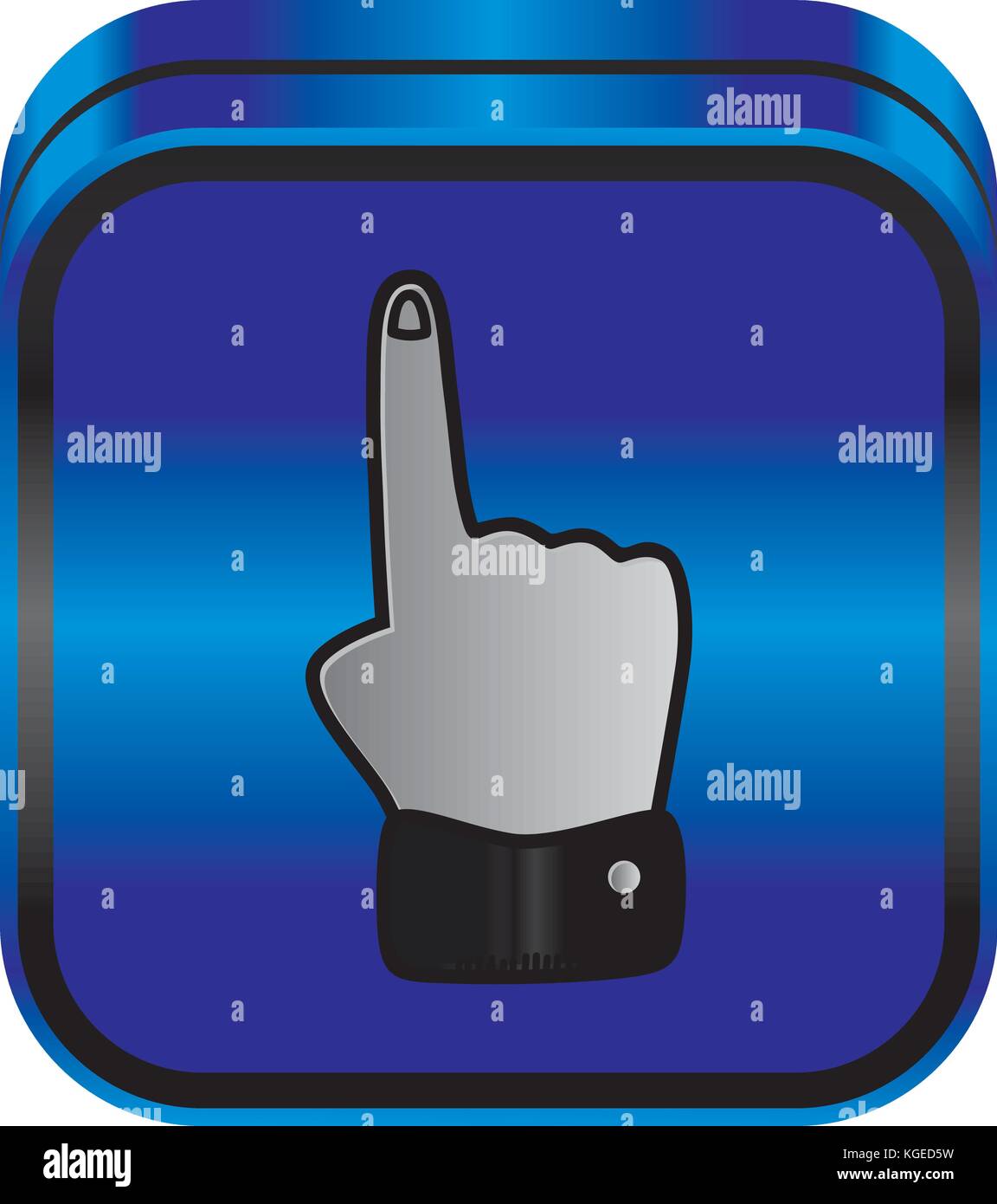 Geste de la main thème graphique vectoriel art design illustration Illustration de Vecteur