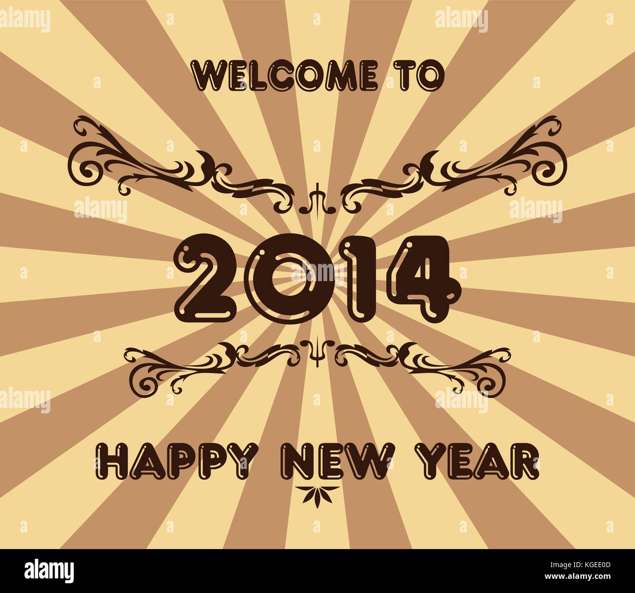 Thème nouvel an illustration design graphique vectoriel Illustration de Vecteur