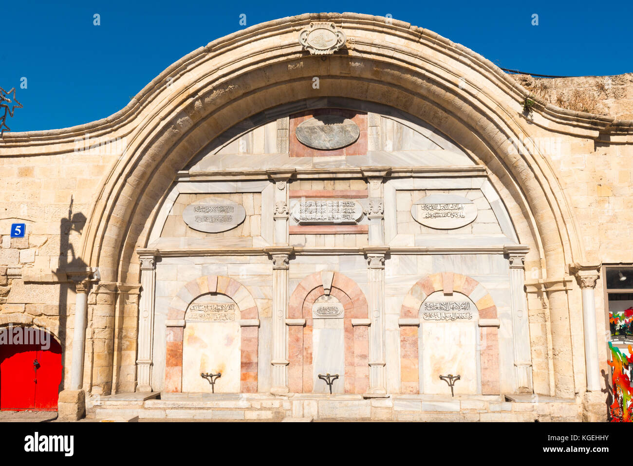 La Terre Sainte Israël Tel Aviv Yafo Mosquée Mahmoudiya plus grande
