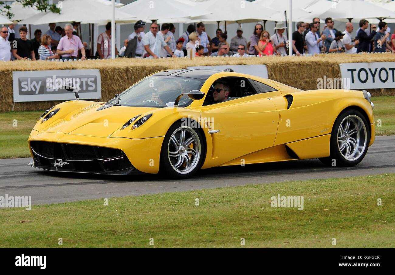 Pagani huayra à Goodwood festival of speed 2015 Banque D'Images