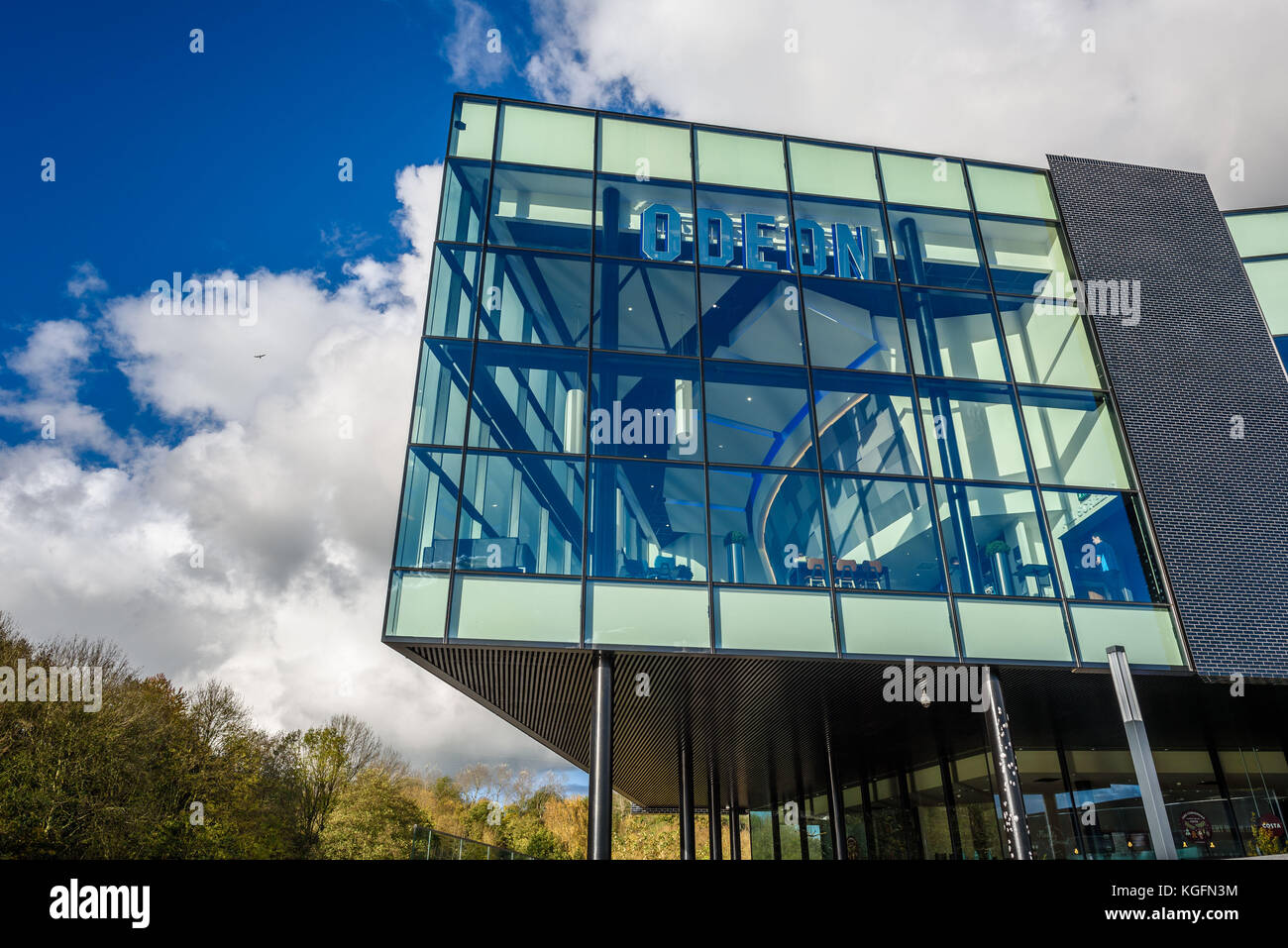 Northwich, uk - 27 nov 2017 4ème : cinéma Odéon complexe construit le long de la rivière à Baron's Quay, Northwich. Banque D'Images