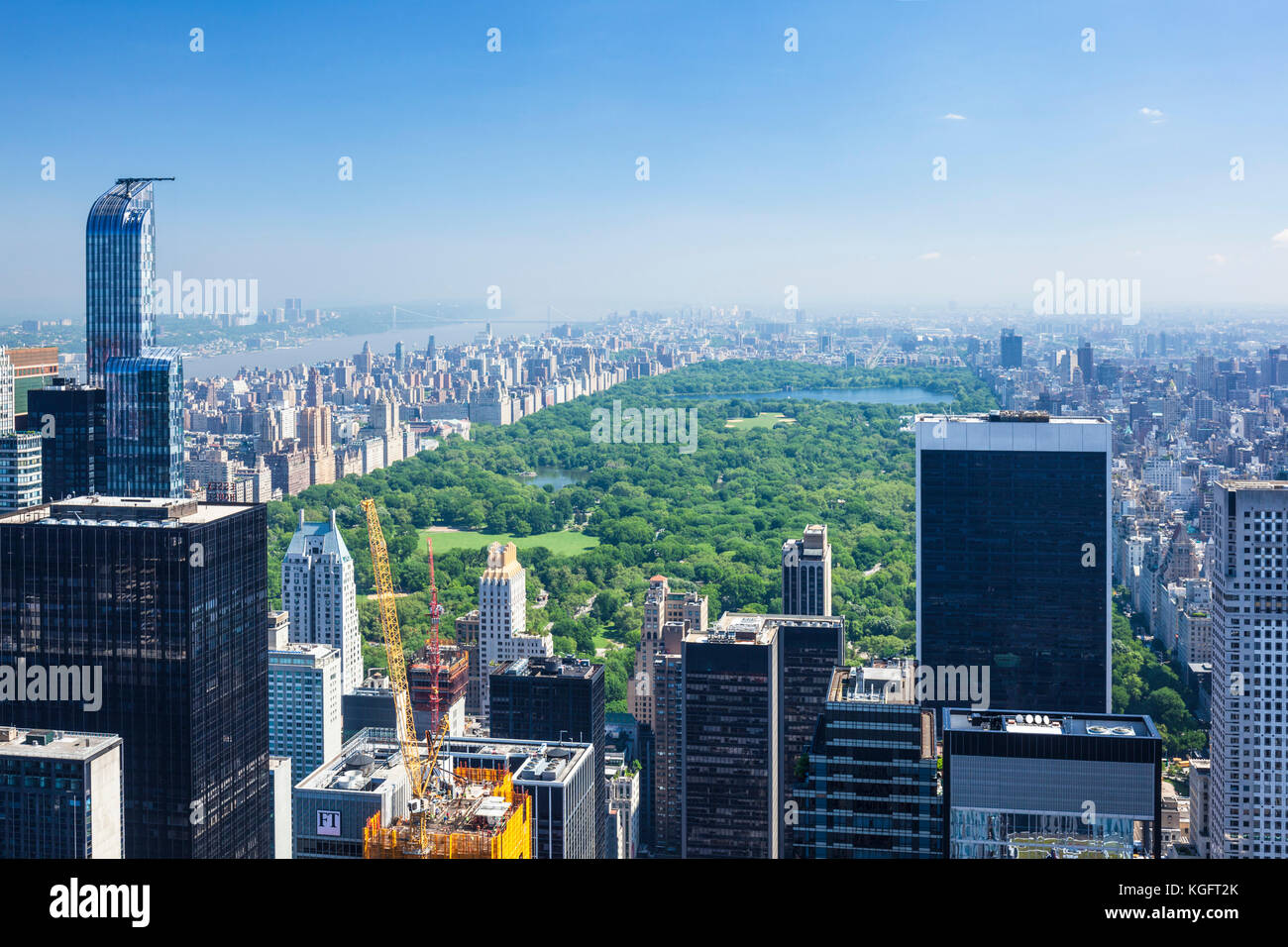 New York usa new york new york Manhattan skyline sur central park new york usa Banque D'Images New York usa new york new york Manhattan skyline sur central park new york usa Banque D'Images