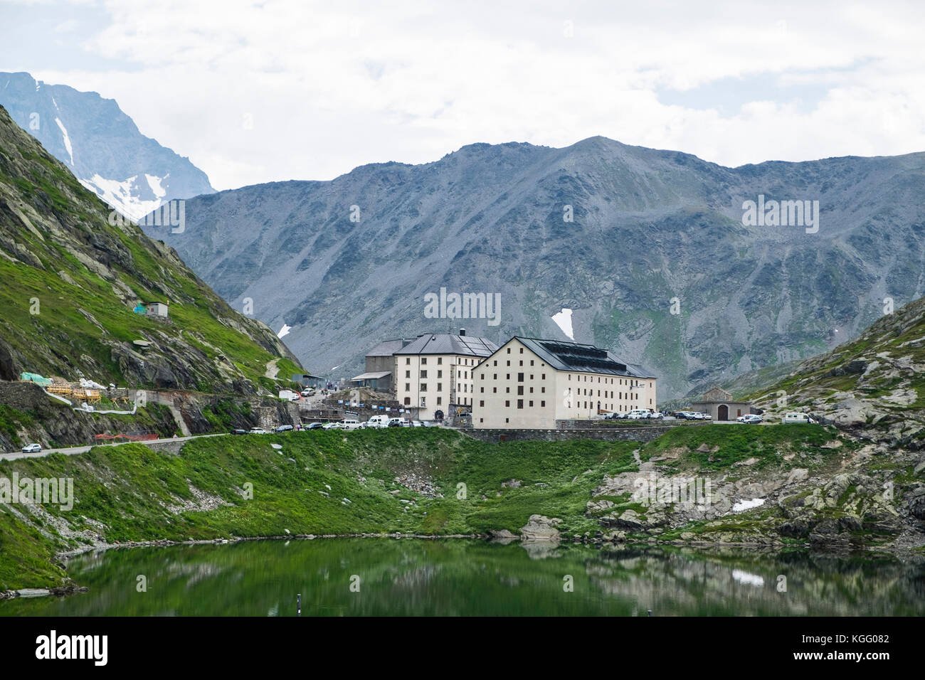 Italie,val d'aoste, vallée d'aoste,gran san Bernardo, col Banque D'Images