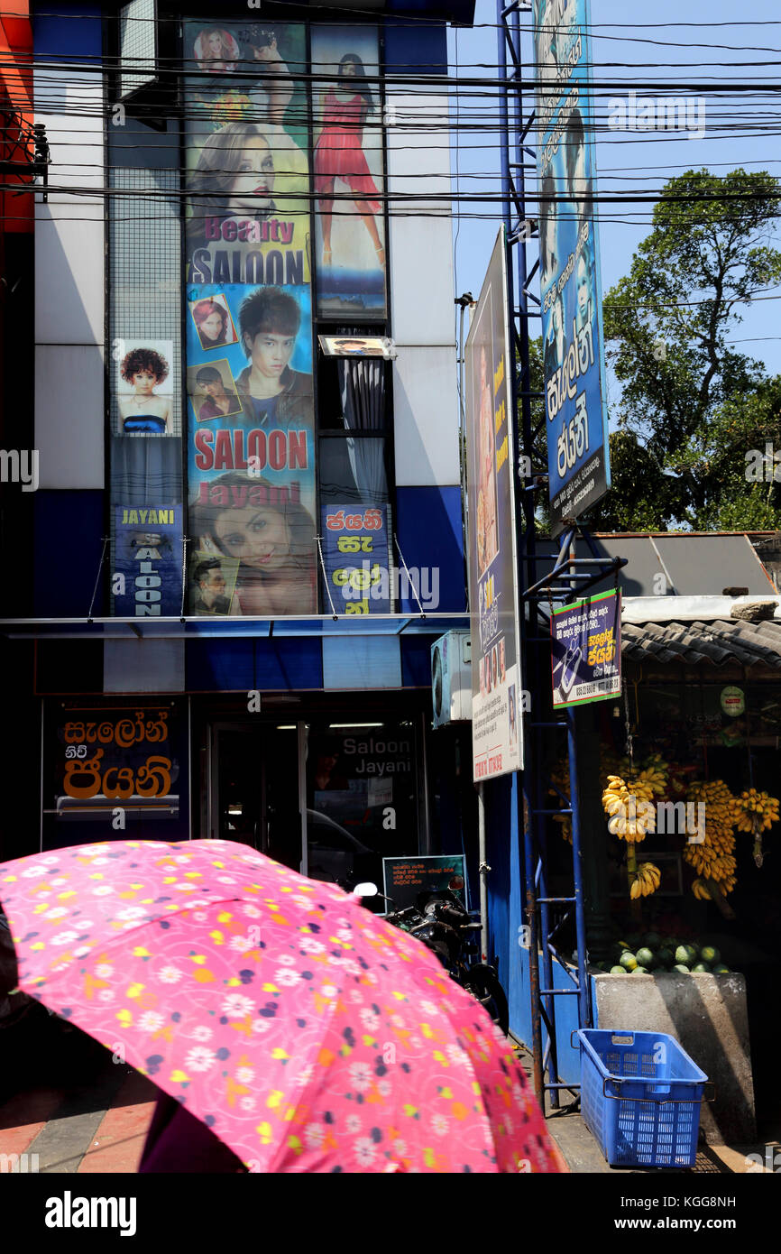 Route de Kandy au Sri Lanka de beauté Banque D'Images