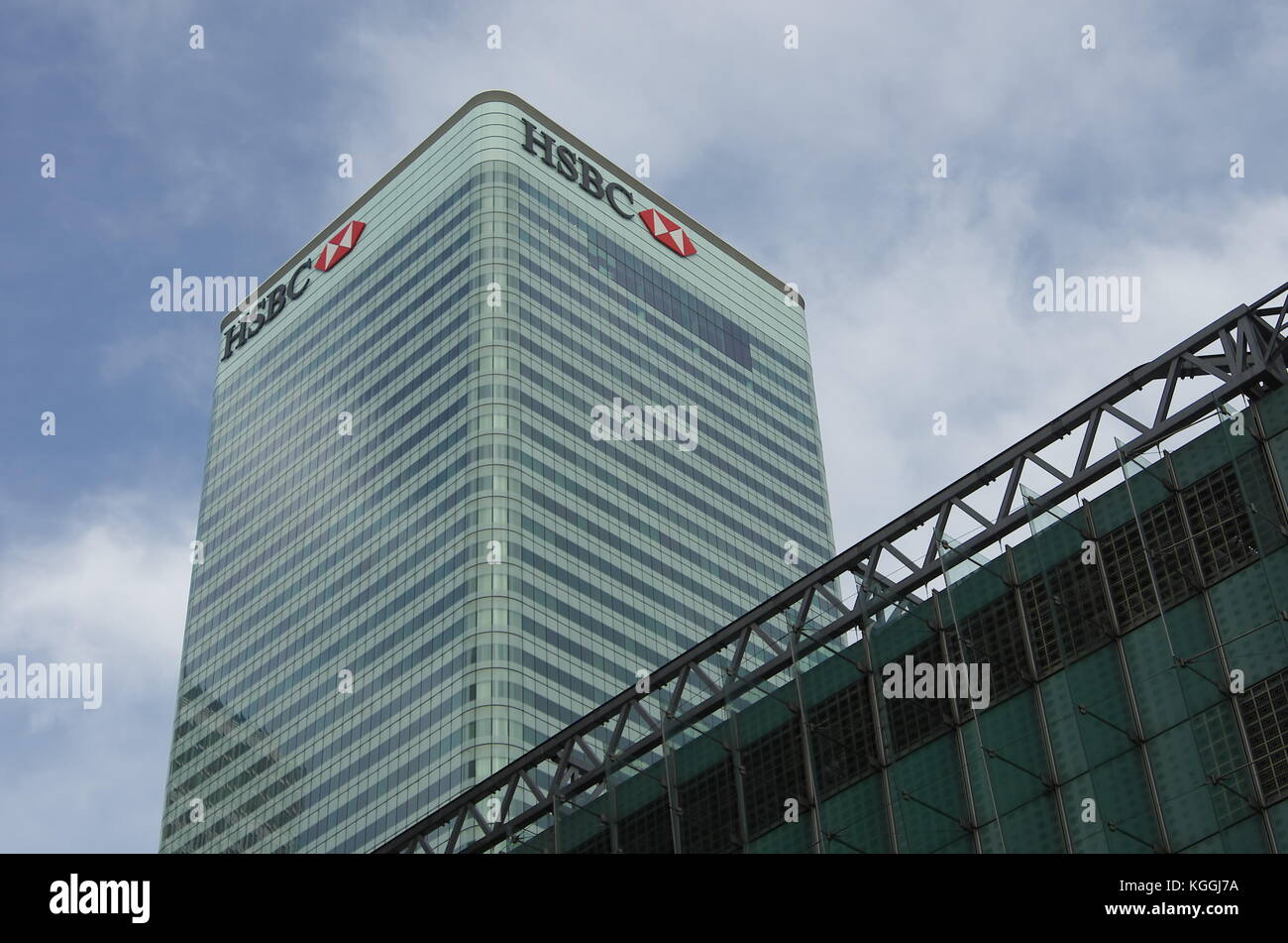 London,UK - circa 2017 oct - les bureaux de la HSBC au Canary Wharf, Londres. Banque D'Images