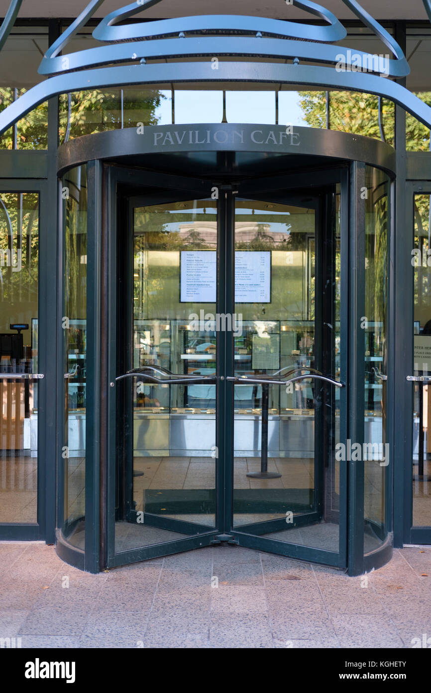 La Maison du Café à la National Gallery of Art Sculpture Garden à Washington DC, États-Unis d'Amérique, USA Banque D'Images