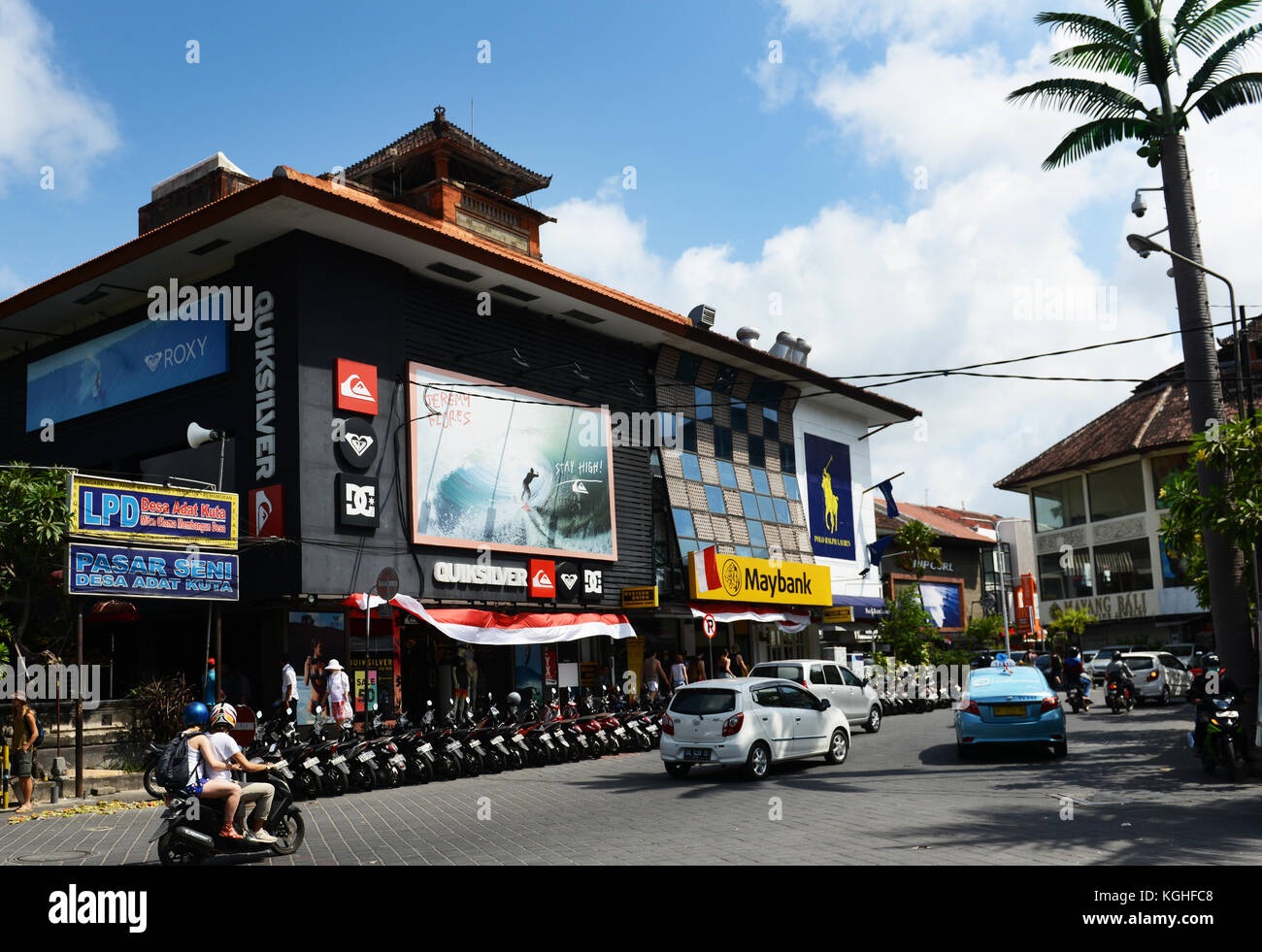 Centre commercial de Kuta, Bali Photo Stock - Alamy