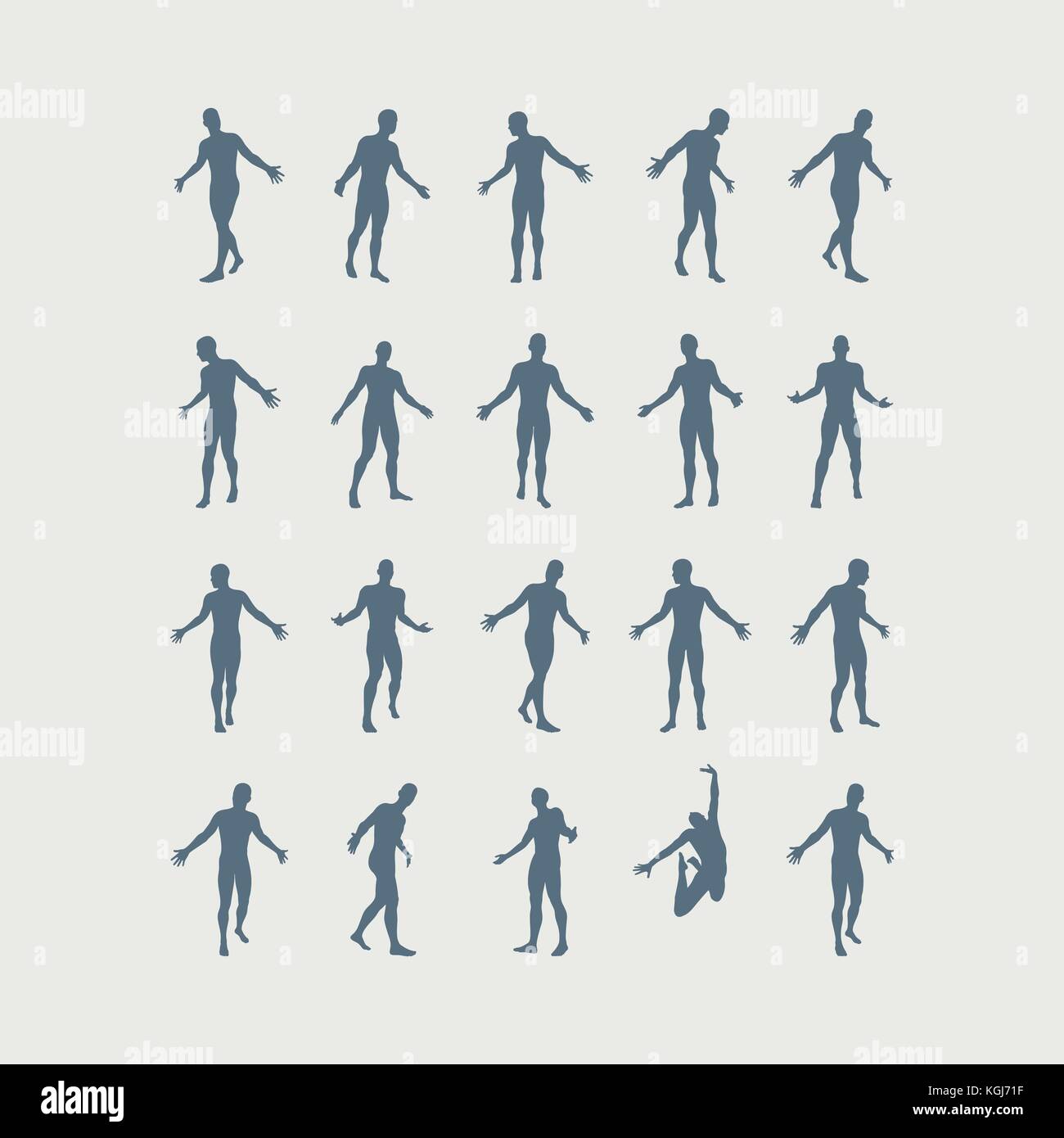 Concept de leadership. succès chef d'équipe. concept de leadership. vector illustration avec les gens d'ossature pour les entreprises. Illustration de Vecteur