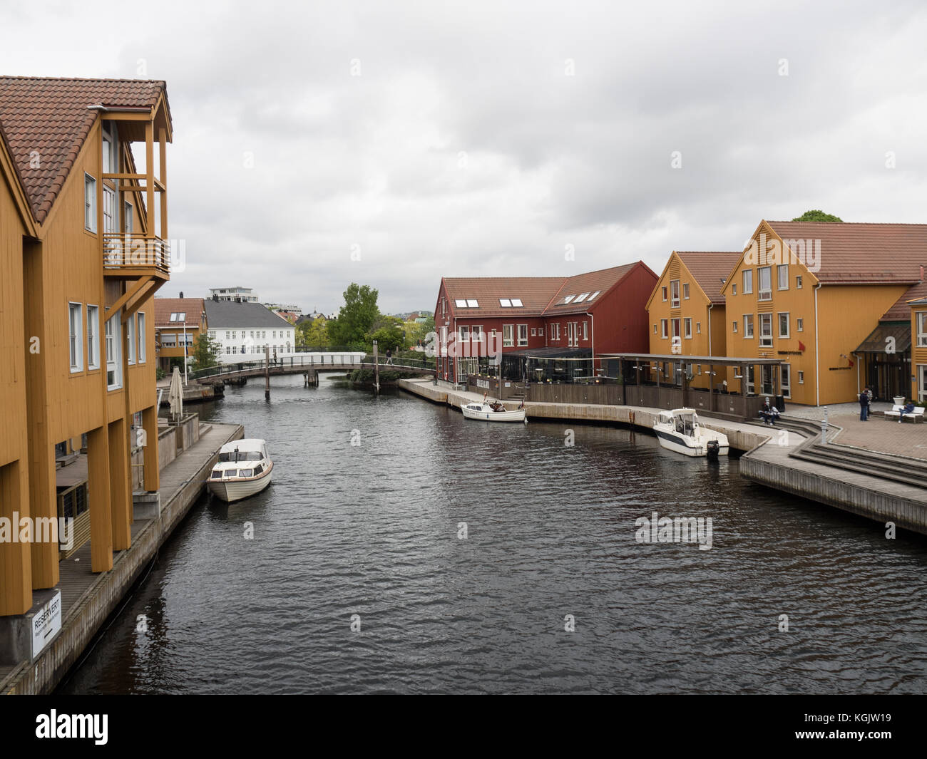 Kristiansand en Norvège Banque D'Images