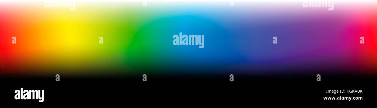La barre de couleur, format horizontal dans différents gradients - la saturation de la lumière à l'obscurité - outil de travail pour la conception graphique des artistes. Banque D'Images La barre de couleur, format horizontal dans différents gradients - la saturation de la lumière à l'obscurité - outil de travail pour la conception graphique des artistes. Banque D'Images