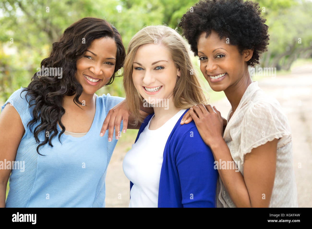 Groupe d'amis. Banque D'Images