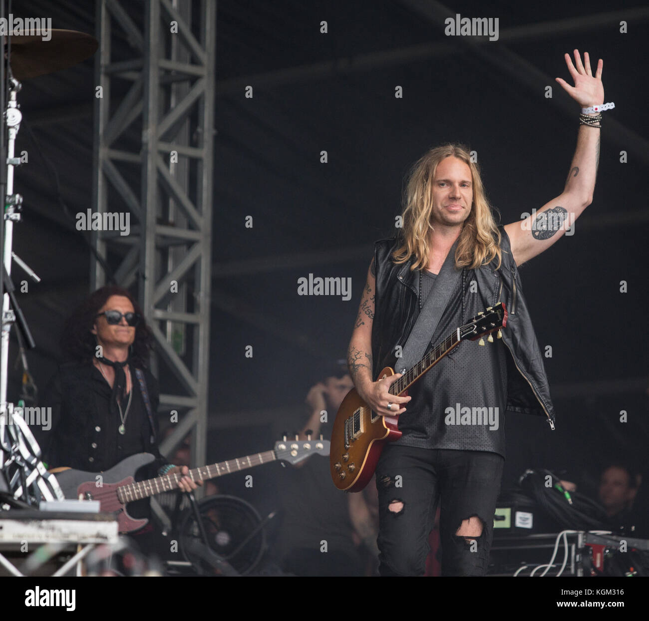 29 juillet 2017 Ramblin Man Fair Festival Jour 2 - Rendement - Glenn Hughes - Crédit : Glamourstock Banque D'Images