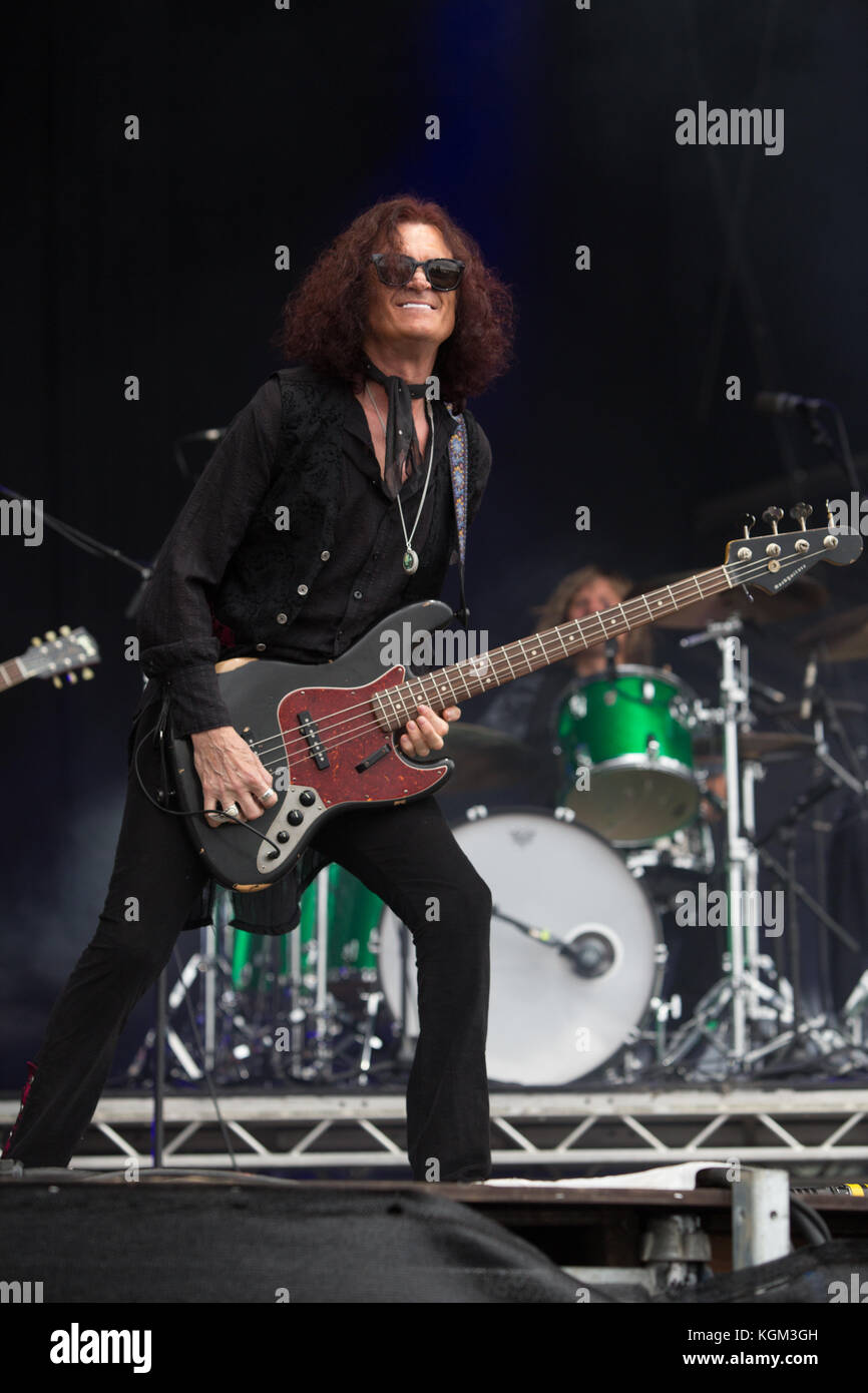 29 juillet 2017 Ramblin Man Fair Festival Jour 2 - Rendement - Glenn Hughes - Crédit : Glamourstock Banque D'Images